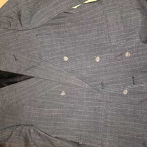 Vtg brooks brothers punstripe blazer( large) plz read